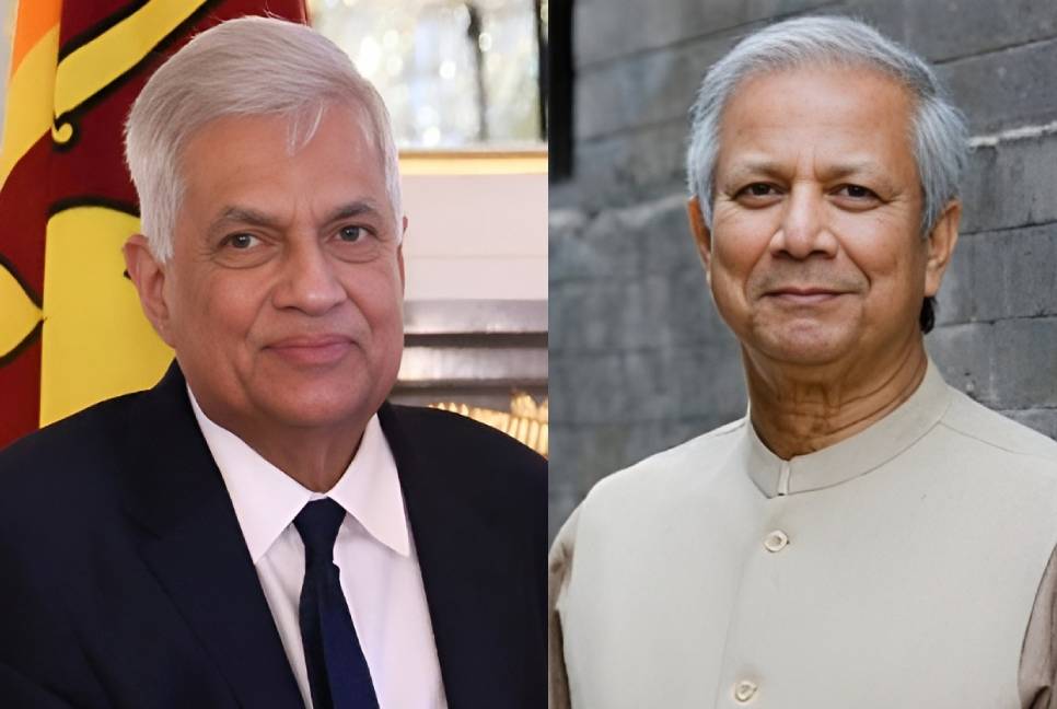 Sri Lankan president greets Prof Yunus 