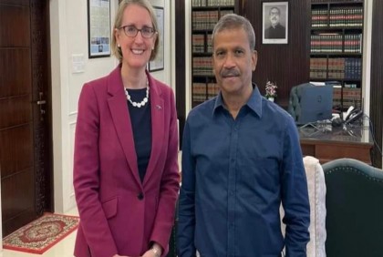 British High Commissioner meets Law Adviser 

