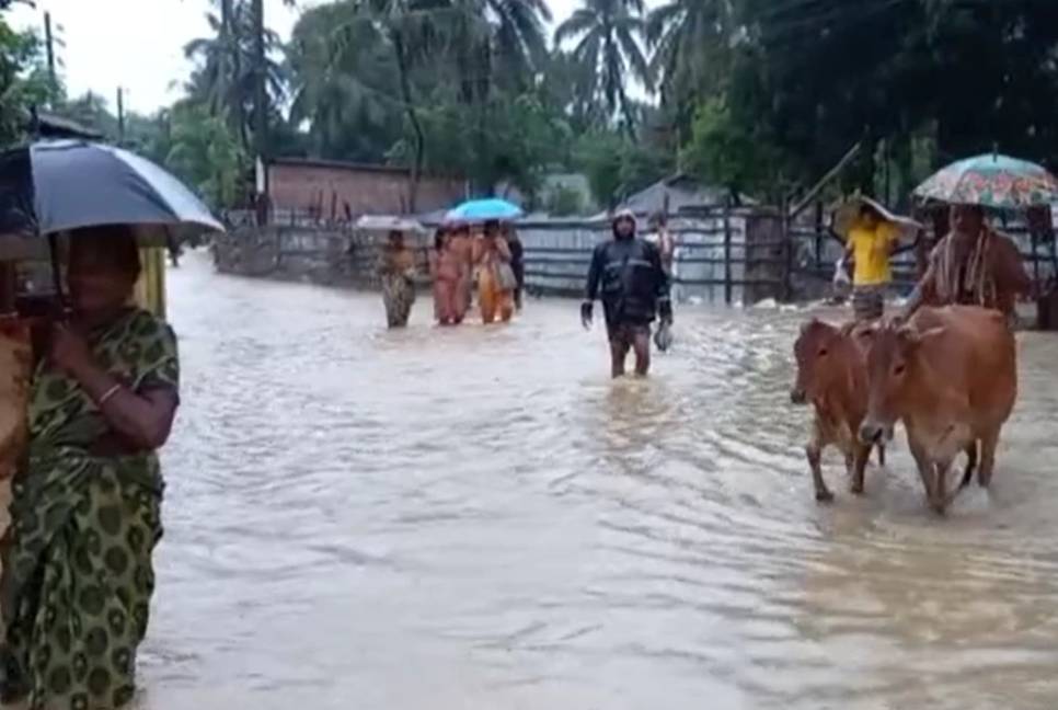 Rains inundate Khagrachari