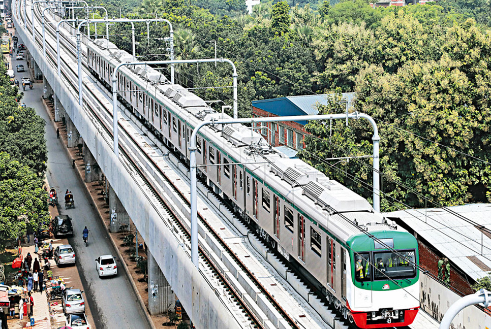 Metro rail resumes operation after over month-long suspension