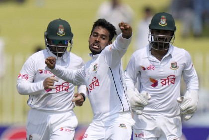 Tigers make history beating Pakistan in Test Cricket  