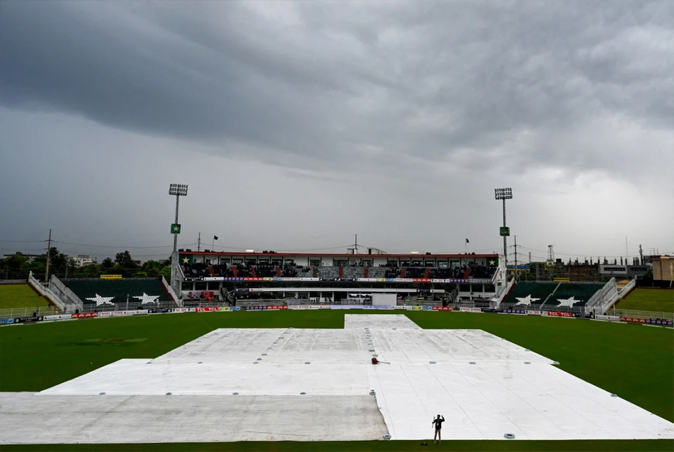 Persistent rain washes out Day 1 of 2nd test between Pakistan and Bangladesh