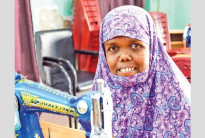 Majeda wants to overcome her physical challenges