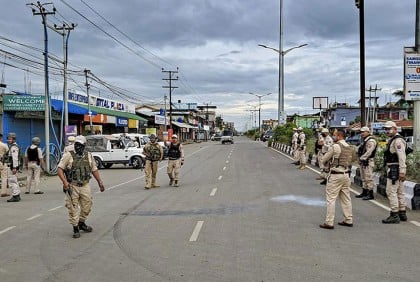 Curfew imposed for indefinite period in 3 Manipur districts