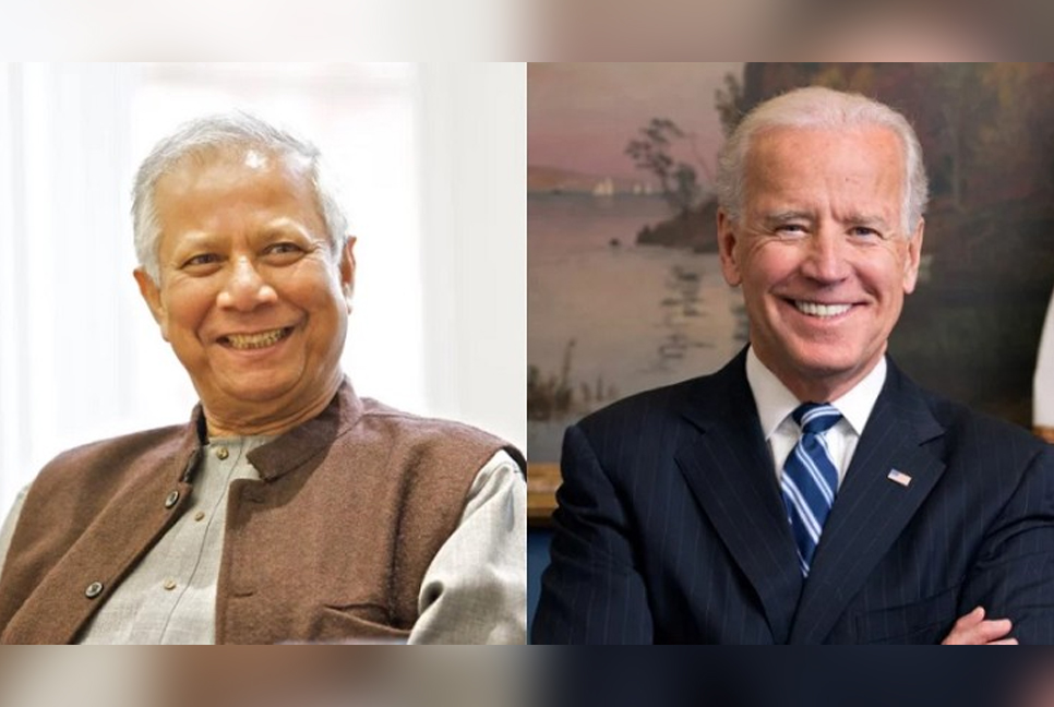 Prof Yunus-Biden talks to be held on Tuesday