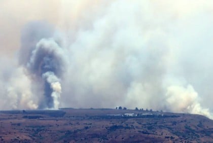 Entire north Israel under intense fire of Hezbollah rockets