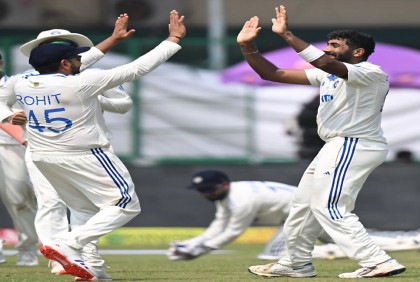 India to chase down 95 runs as Bangladesh's 2nd innings wrapped up for 146 