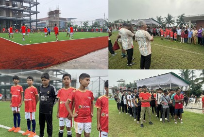 Bashundhara Kings Football Academy starts its journey