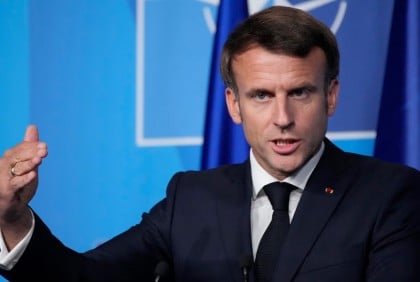 Macron calls for immediate halt on arms shipment to Israel for use in Gaza