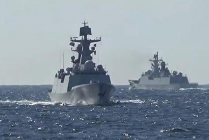 Russia, China hold joint navy patrol in the Pacific Ocean

