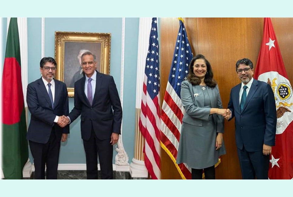 Foreign secretary holds fruitful meeting with Uzra Zeya and Richard Verma  