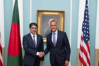 Foreign Secretary leads 'productive' talks with US State Dept