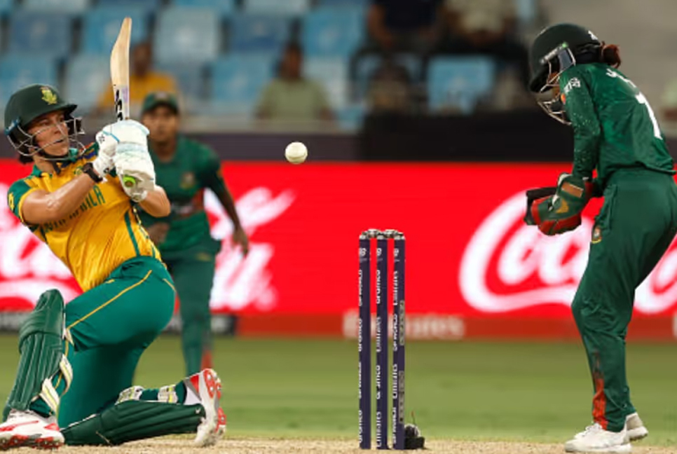 Women's T20 World Cup: Bangladesh knocked out after 7-wicket loss to South Africa