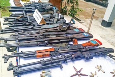 Huge looted firearms, ammunition yet to be recovered