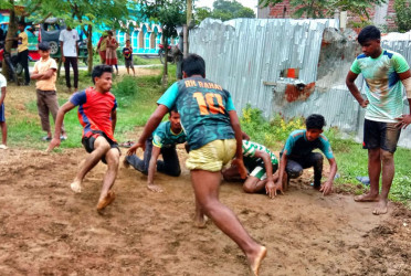 Bashundhara Shuvosangho organises Hadudu match in Joypurhat