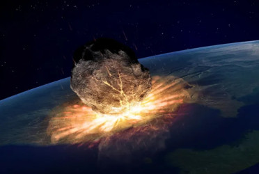 Giant meteorite triggered historic tsunami and boiled oceans