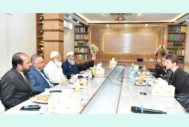 Jamaat  Ameer meets UN representatives