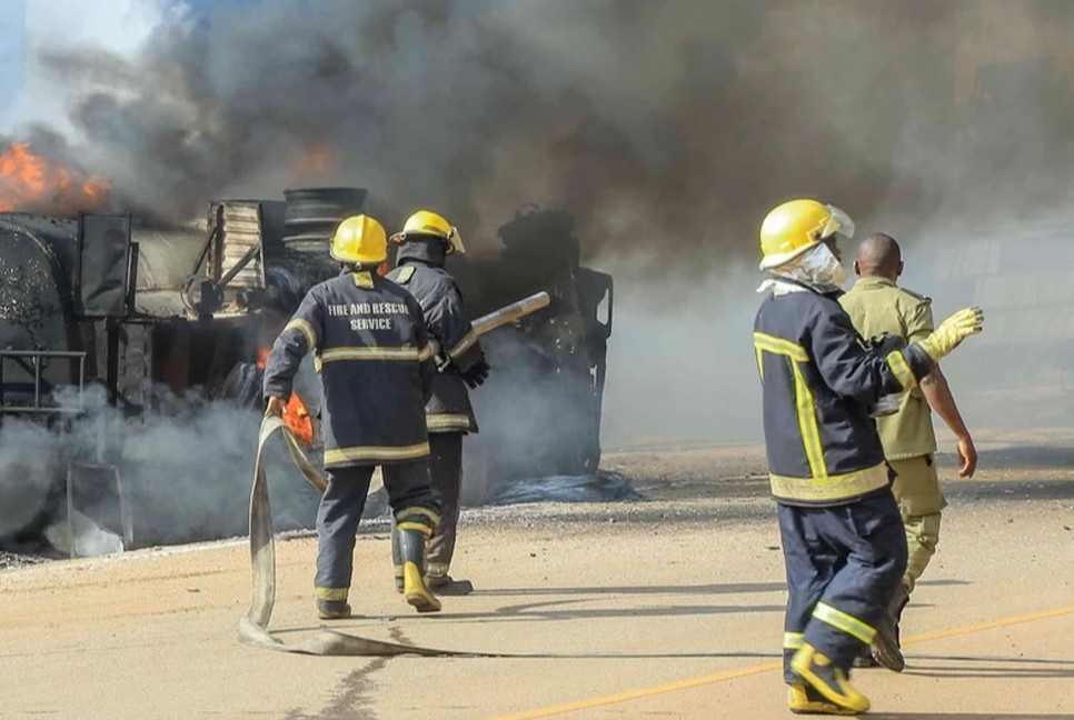 Fuel truck exploded in Uganda, killing at least 11