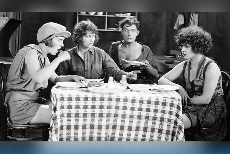 A 1924-movie featured woman as the US president, what happened on screen now?