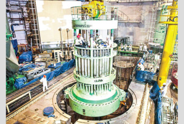 Reactor assembly completed at Rooppur Nuclear Power Plant Unit-1