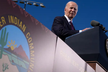 Biden makes historic apology to Native Americans