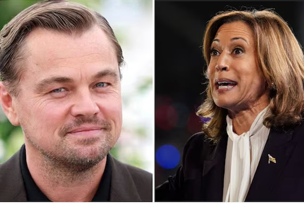 Leonardo DiCaprio endorses Kamala Harris, citing urgent climate action