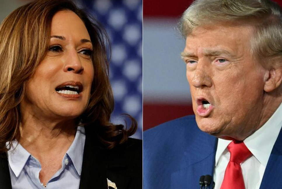 Harris and Trump in dead heat as election day approaches