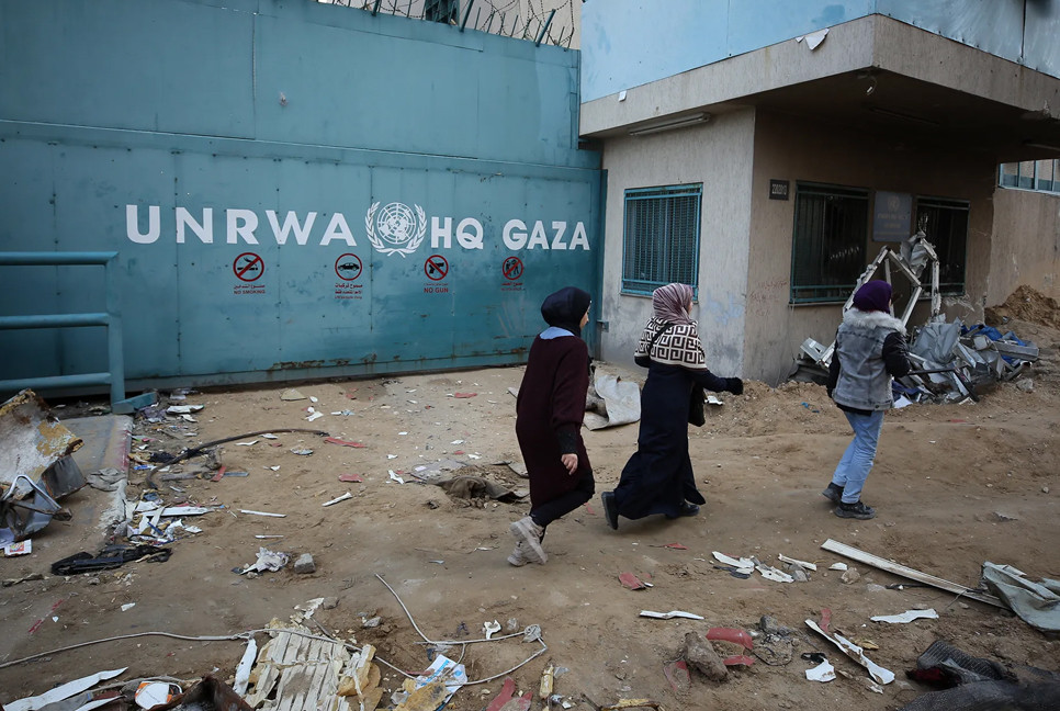 The whole world condemns as Israel ban UNRWA