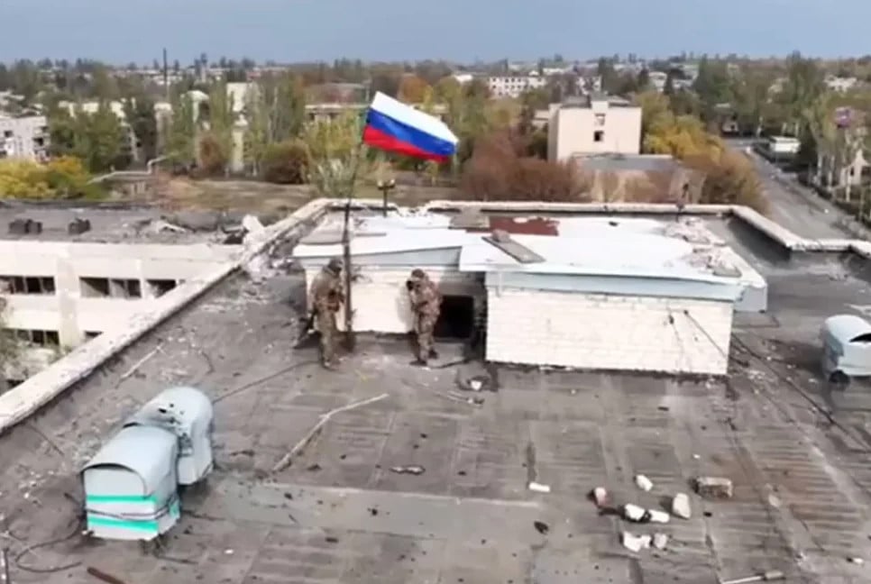 Russia claims control of key town in Donetsk