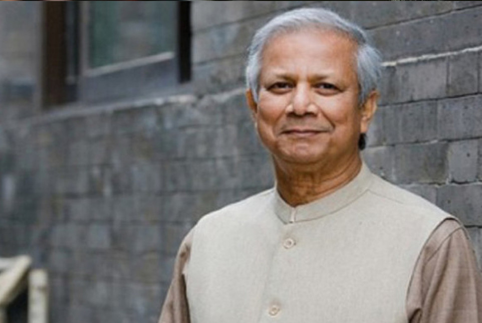 Mohammad Yunus can go down in history as the architect of a new Bangladesh