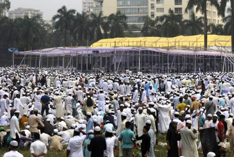 Olama Mashayekh rally: Massive crowd at Suhrawardy Udyan