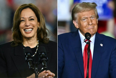 Harris, Trump battle in final campaign push