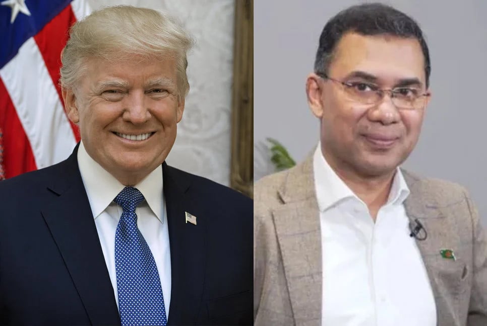 Tarique Rahman congratulates Donald Trump