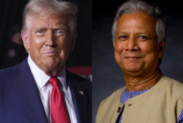 Yunus-led interim govt congratulates Trump