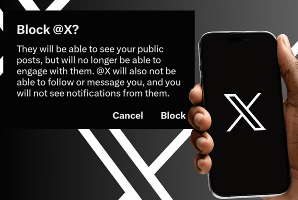 Blocked accounts on X can now see your public posts