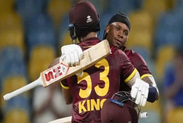 King, Carty centuries seal West Indies series win