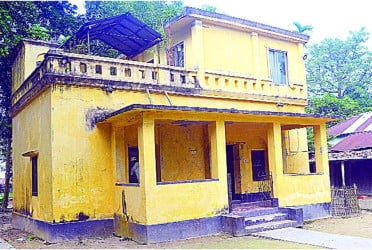 Kamal's old house in Bagbari, the birthplace of Ziaur Rahman