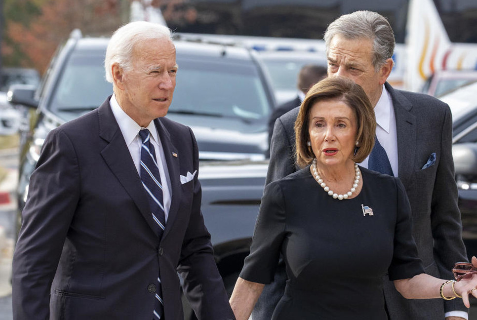 Pelosi blames Biden for election loss