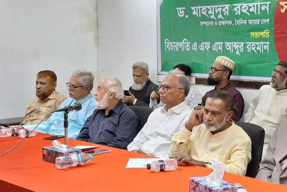 Constitution made only for a family: Mahmudur Rahman