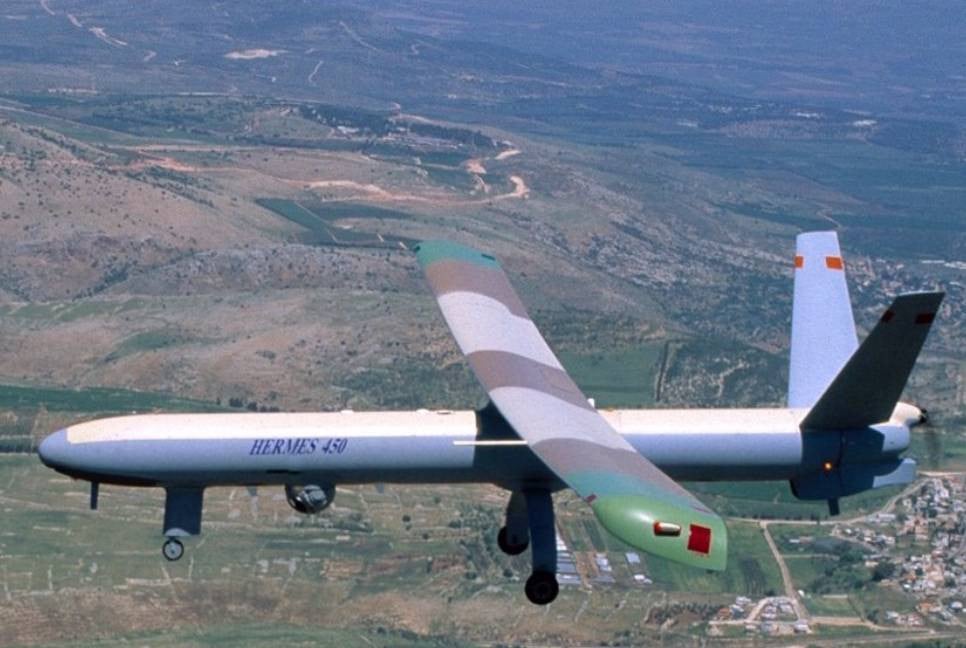 Hezbollah shoots down Israeli Hermes 450 drone with missile