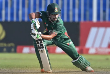 Bangladesh score 252 against Afghans with resilience batting from Shanto, Jaker