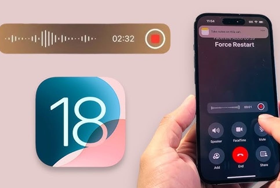 How to activate call recording in the latest iPhone update