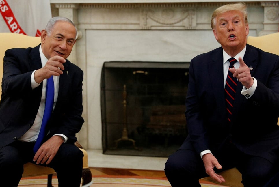 What are Trump's stances on Israel-Gaza conflict?