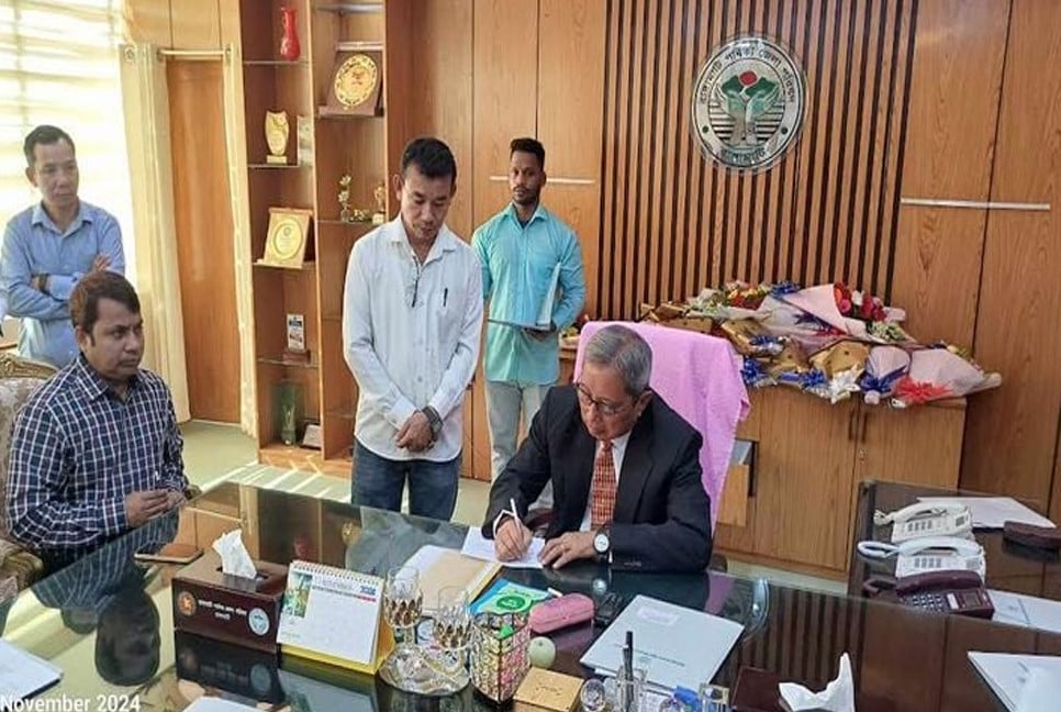 Rangamati Hills District Interim Parishad takes charges