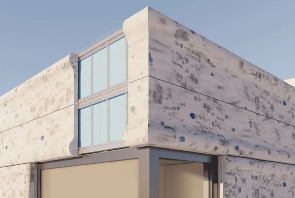 Architects create marble-like building material from old cars