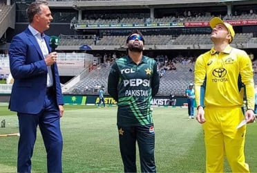 Pakistan chose to bowl first in deciding Australia ODI