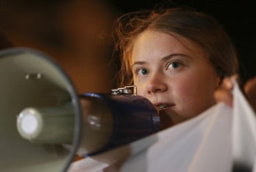 Greta Thunberg protests Azerbaijan's hosting of global climate summit