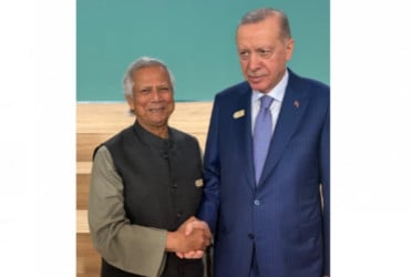 Erdoğan invites Prof Yunus to visit Turkey, assures full support to build a prosperous Bangladesh