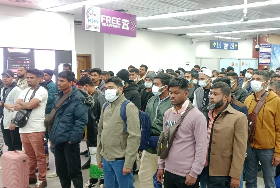 161 Bangladeshis repatriated from Libya, Tunisia