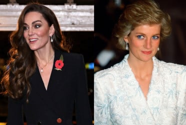 Kate Middleton shines in Princess Diana’s heirloom jewels at Remembrance Festival